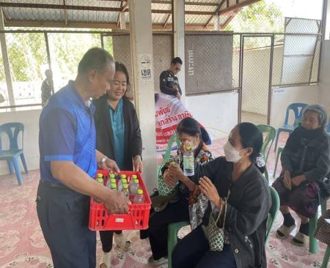 โครงการประชาสัมพันธ์การจัดเก็บภาษีที่ดินและสิ่งปลูกสร้าง ภาษีป้าย องค์การบริหารส่วนตำบลลุมพุก หมู่ที่ 9 บ้านเหล่าฝ่าย
