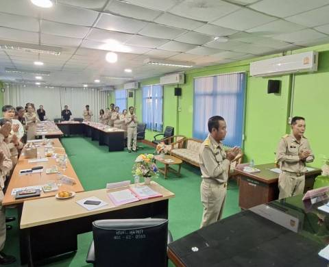 การประชุมสภาองค์การบริหารส่วนตำบลลุมพุก สมัยสามัญ สมัยที่1/2569 ในวันที่ 9 มีนาคม 2569 ณ ห้องประชุมสภาองค์การบริหารส่วนตำบลลุมพุก