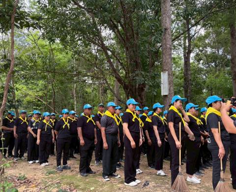 ศูนย์อำนวยการจิตอาสาพระราชทานอำเภอคำเขื่อนแก้ว นำโดย นางนันทิญา พูลทวี นายอำเภอคำเขื่อนแก้ว ประธานในพิธี โดยมี นายบัญชา  ชารีแก้ว นายกองค์การบริหารส่วนตำบลลุมพุก คณะผู้บริหาร สมาชิกสภาองค์การบริหารส่วนตำบลลุมพุก และเจ้าหน้าที่ ร่วมกิจกรรมจิตอาสาพัฒนา